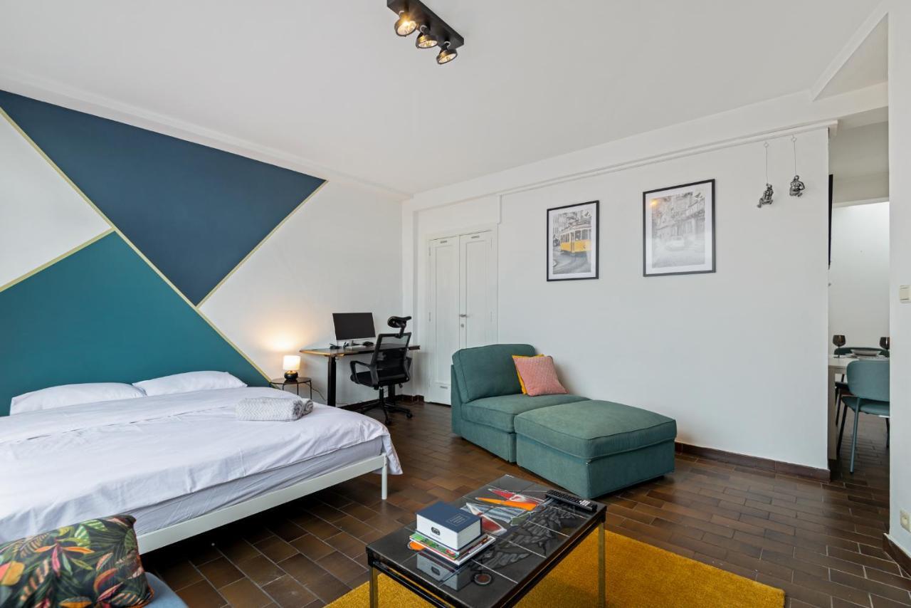 Cozy Antwerp - Cityview Studio Free Parking Dış mekan fotoğraf